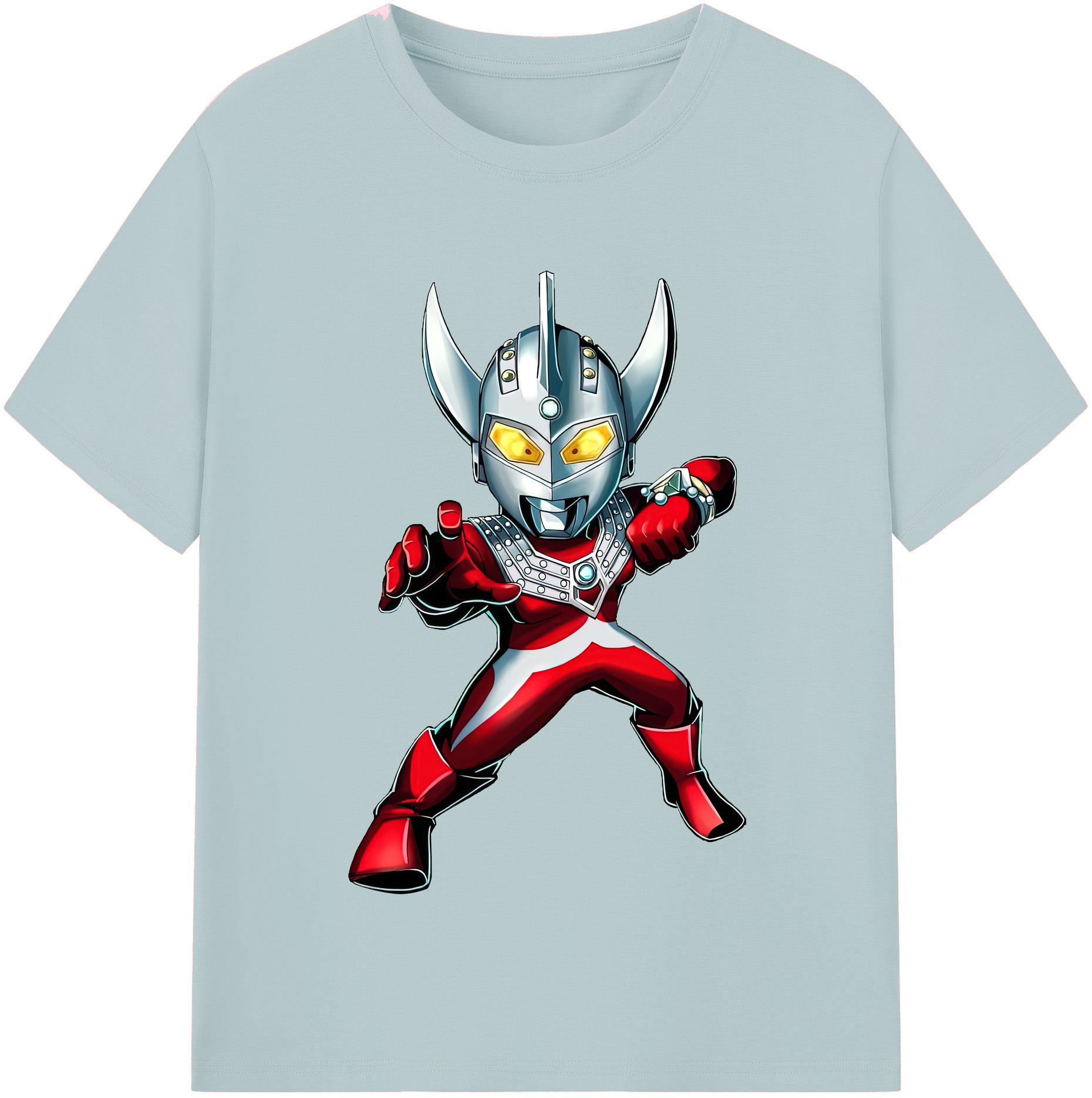 （画像用） ウルトラマン Ultraman 綿100％半袖Tシャツ（フロントプリント）